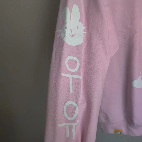 Ohmonah Strawberry Milk Bunny Sweatshirt Sweater - Picture 5 of 8